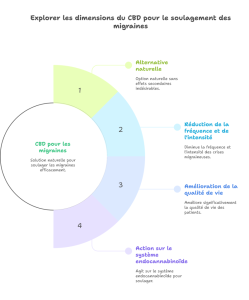 CBD pour soulager des migraines